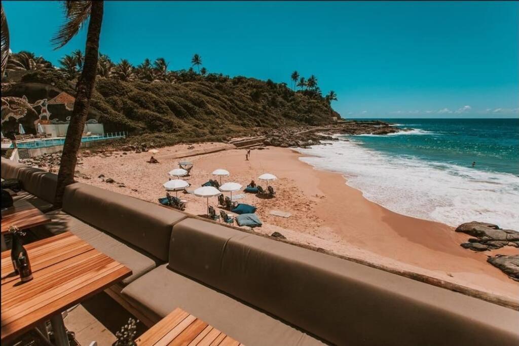 Vista Mar Nascente, Dois Quartos, Novo, No Melhor Do Rio Vermelho, Condominio Club, 1103 Salvador Extérieur photo