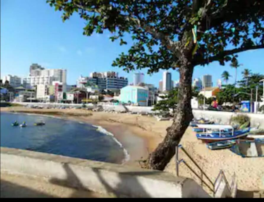 Vista Mar Nascente, Dois Quartos, Novo, No Melhor Do Rio Vermelho, Condominio Club, 1103 Salvador Extérieur photo