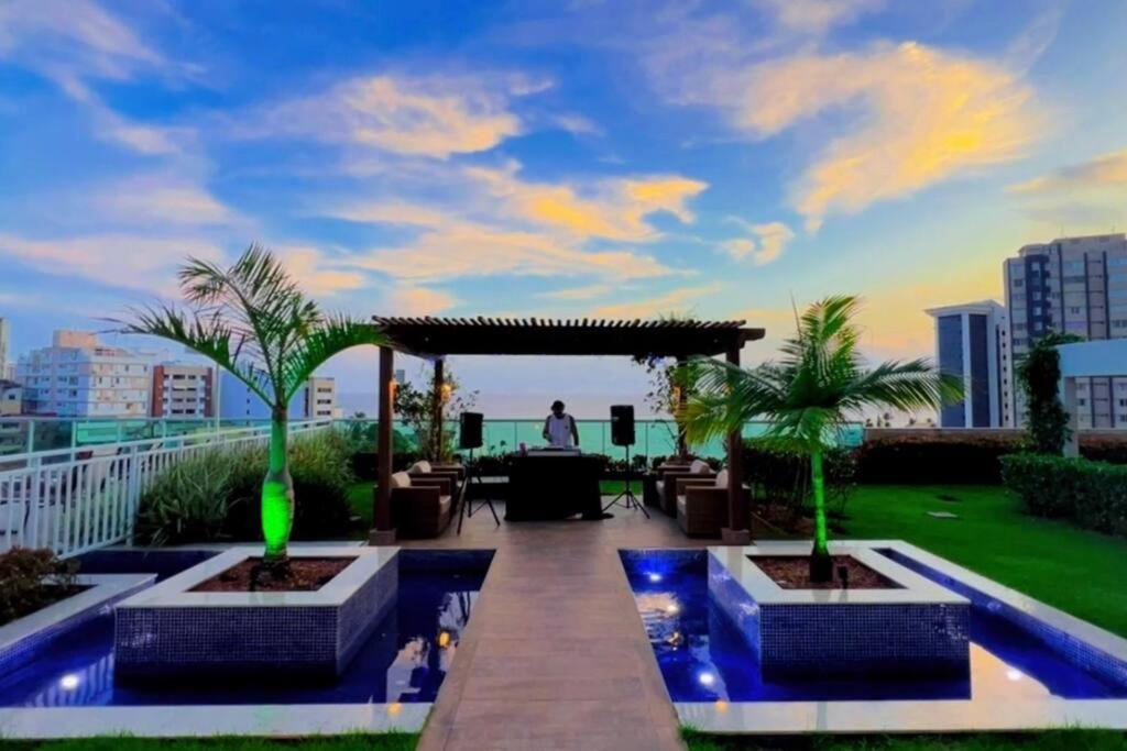 Vista Mar Nascente, Dois Quartos, Novo, No Melhor Do Rio Vermelho, Condominio Club, 1103 Salvador Extérieur photo